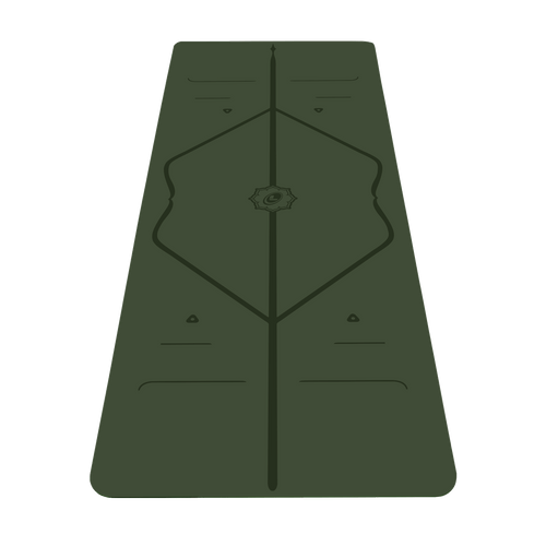 Liforme Classic Yoga Mat with AlignForMe® posture alignment and non-slip eco-friendly surface