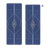Liforme Cosmic Moon Yoga Mat & Travel Mat Bundle showing cosmic moon design with AlignForMe® posture alignment and non-slip eco-friendly surface