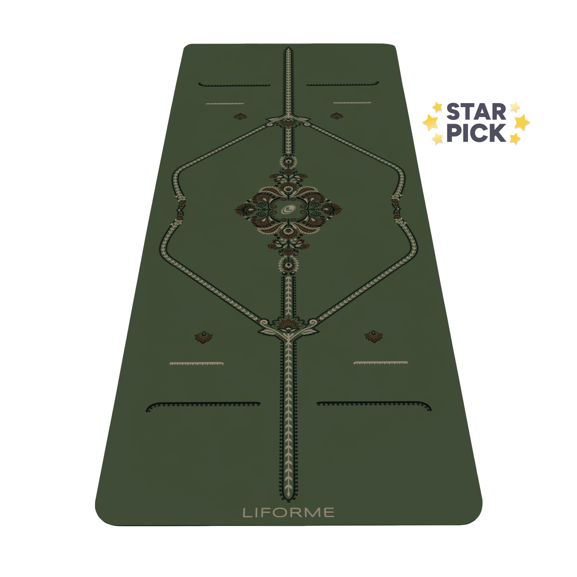 Deep Forest Mindful Garden Tappetino yoga