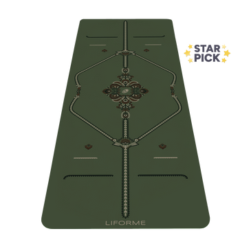 Liforme Deep Forest Mindful Garden Yoga Mat