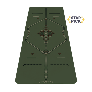 Liforme Deep Forest Mindful Garden Yoga Mat