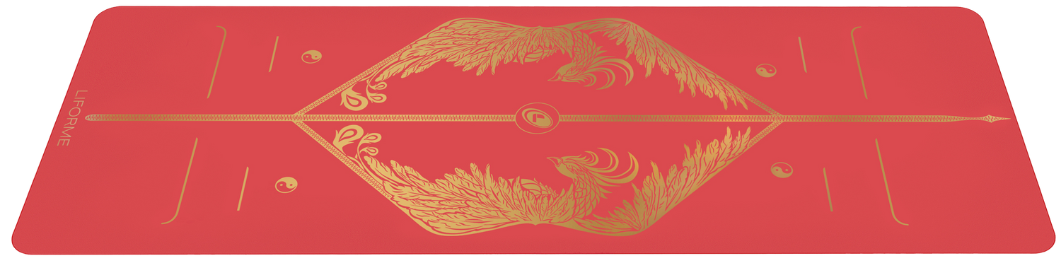 Liforme Dragon & Phoenix Yoga Mat