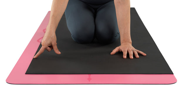 Original Liforme Yoga Mat - Maroon  Unrivalled Grip & Alignment System