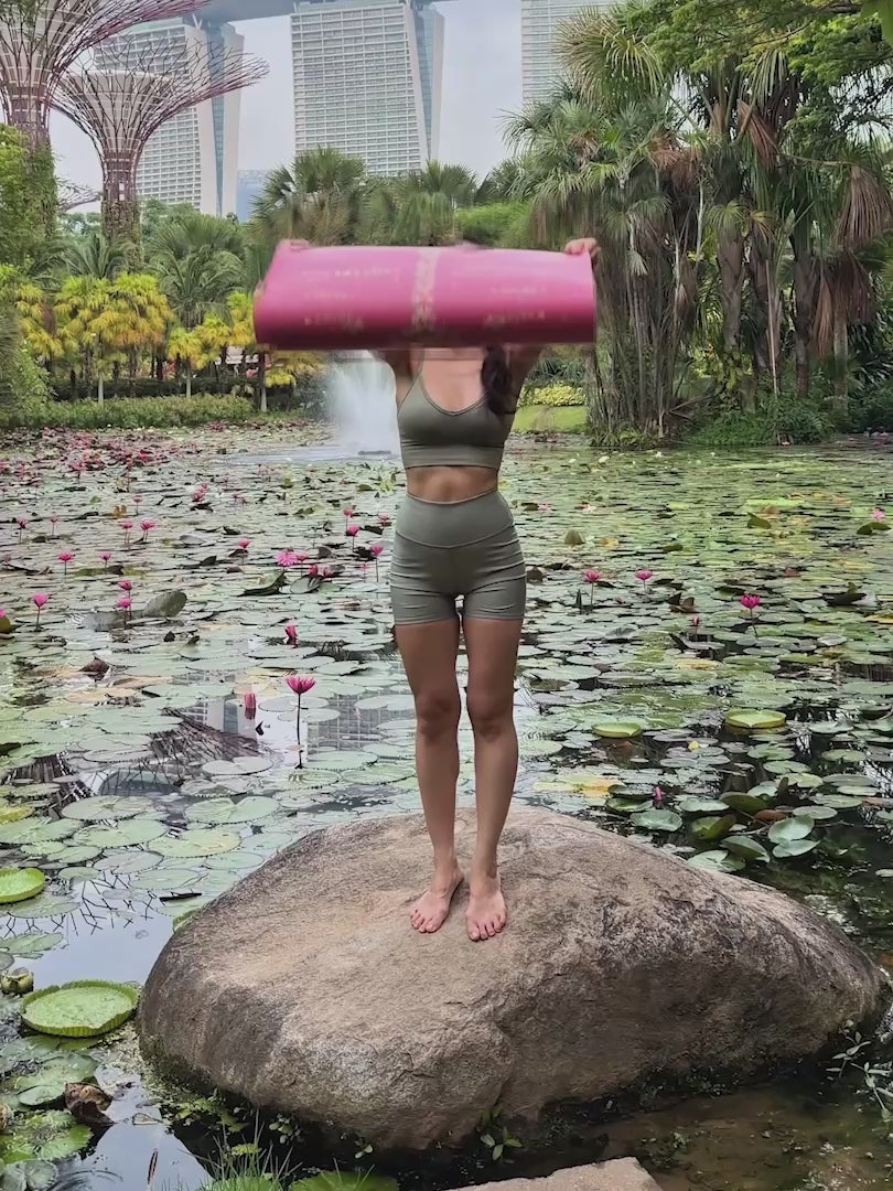Liforme Cherry Blossom Pink yoga mat 