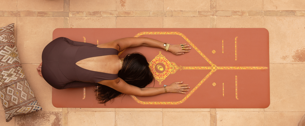 Get connect with the Tantalising Terracotta Yoga Mat