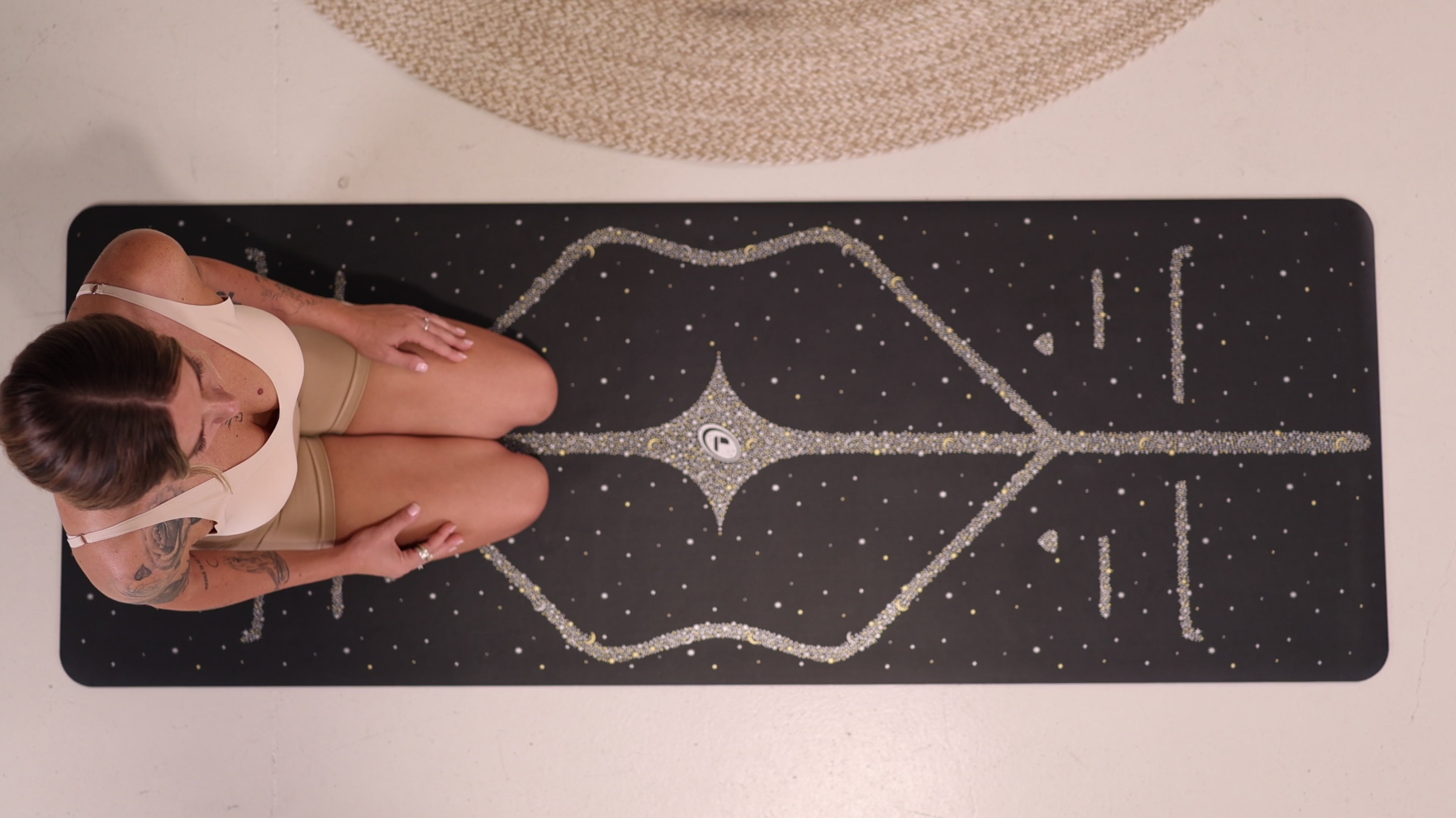 Liforme Magic Galaxy Yoga Mat - Gold & Silver | Liforme