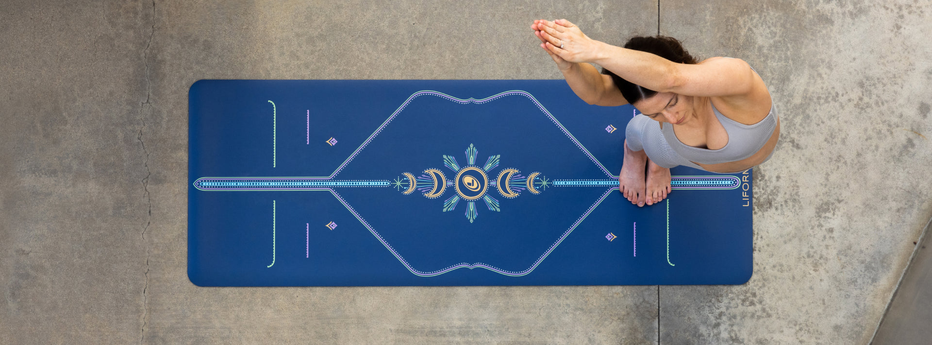 UNBOXING Liforme Cosmic Moon Yoga Mat 