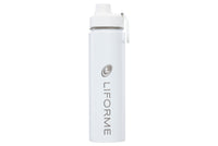 Liforme Water Bottle 710ml - White image 1