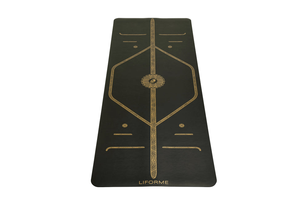 Liforme Yoga Mat Uk Best Price 30% Sale 1 Liforme Black & Gold Yoga Mat