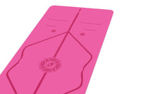 Liforme Love Travel Mat Love-Lotus At The Centre Of Your Practice, folding  yoga mat 