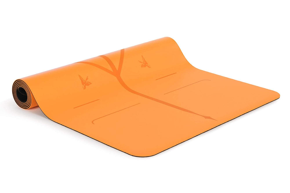 Cute Orange Fruit Pattern Print Yoga Mat