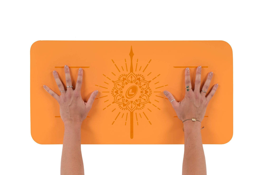 Liforme Yoga Knee Pad Orange Extra Knee Support & Cushioning