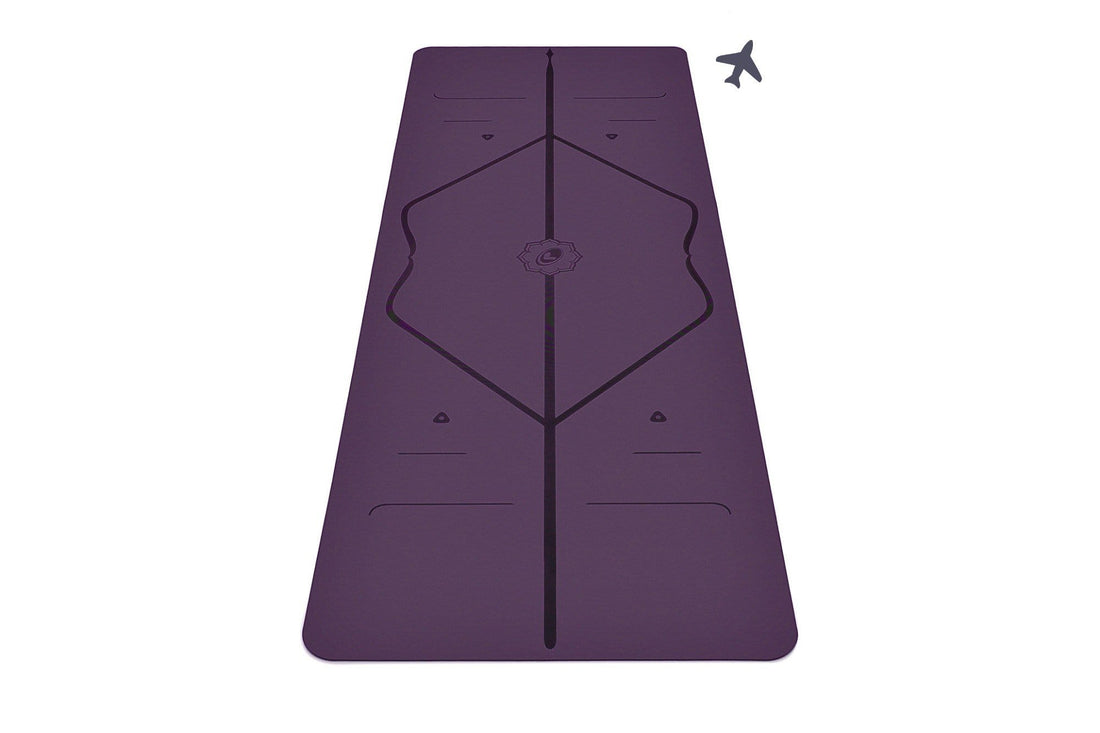 LIVEUP Sports XPE Yoga Mat - Purple (160cm) LS3584