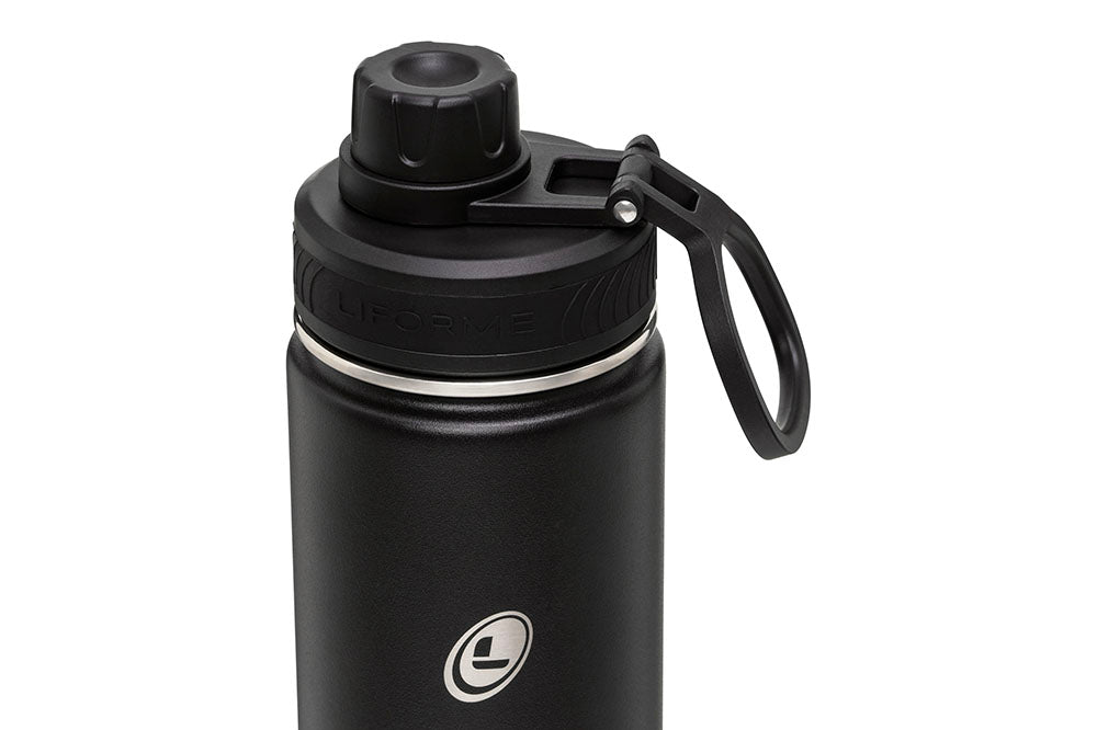 Liforme Water Bottle 520ml - Black image 2